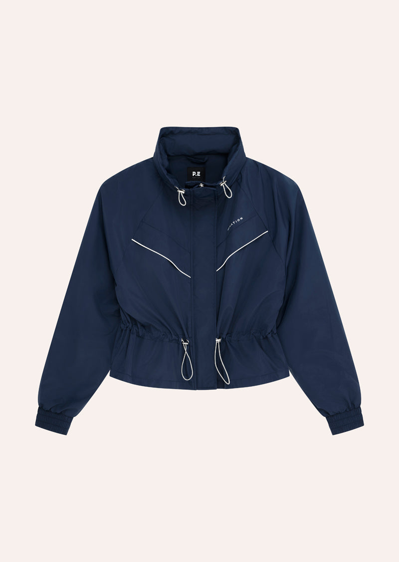 P.E NATION WOMENS SHELTER JACKET IN DARK NAVY WOMENS JACKET