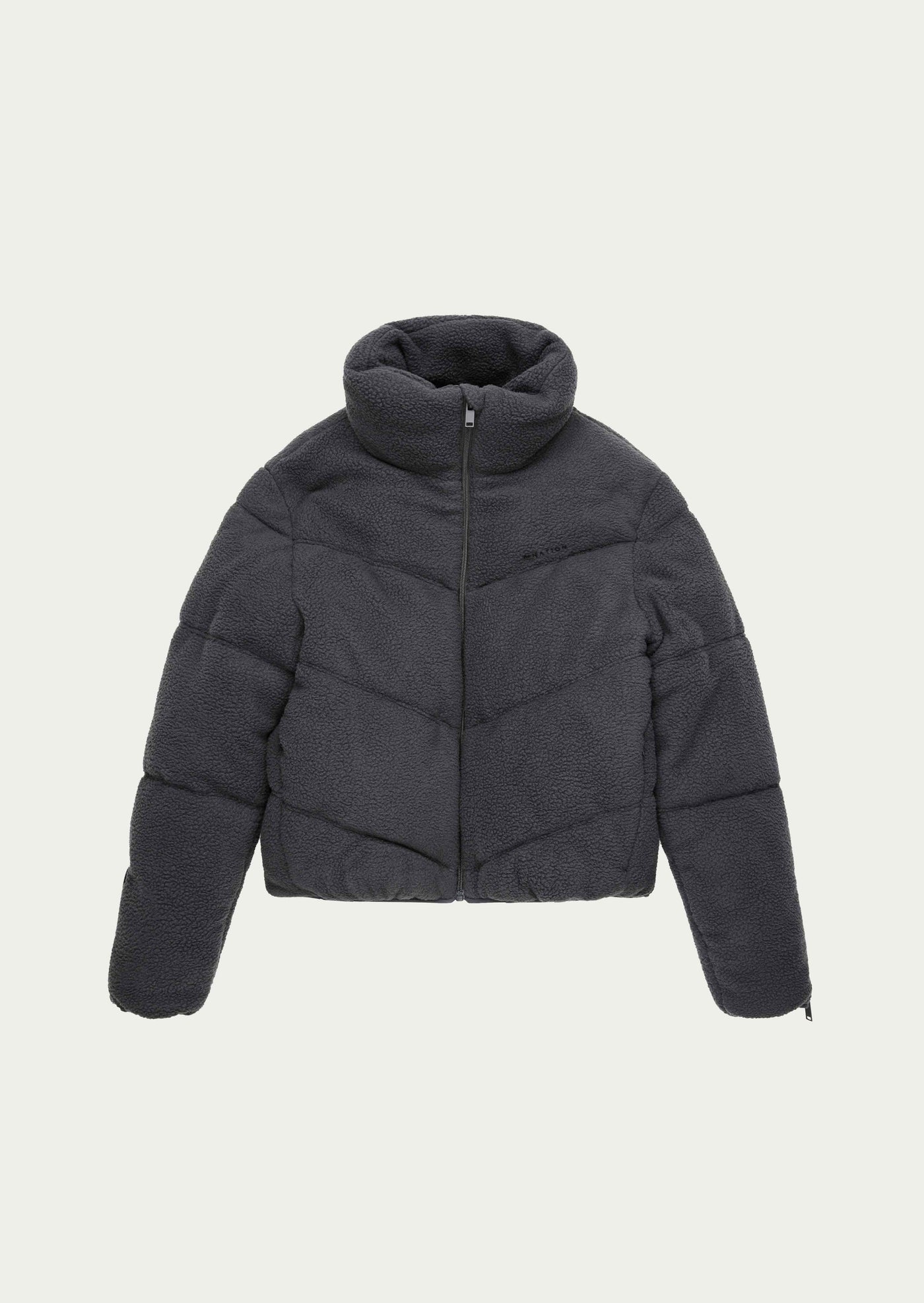 FORTUNE SHERPA JACKET IN MARINE BLUE
