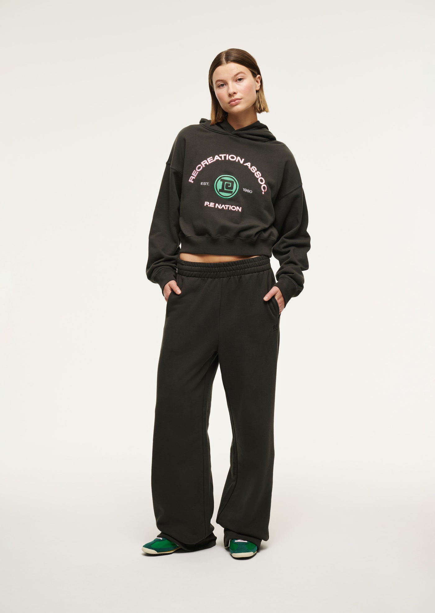 CRESCENT HOODIE IN ASPHALT