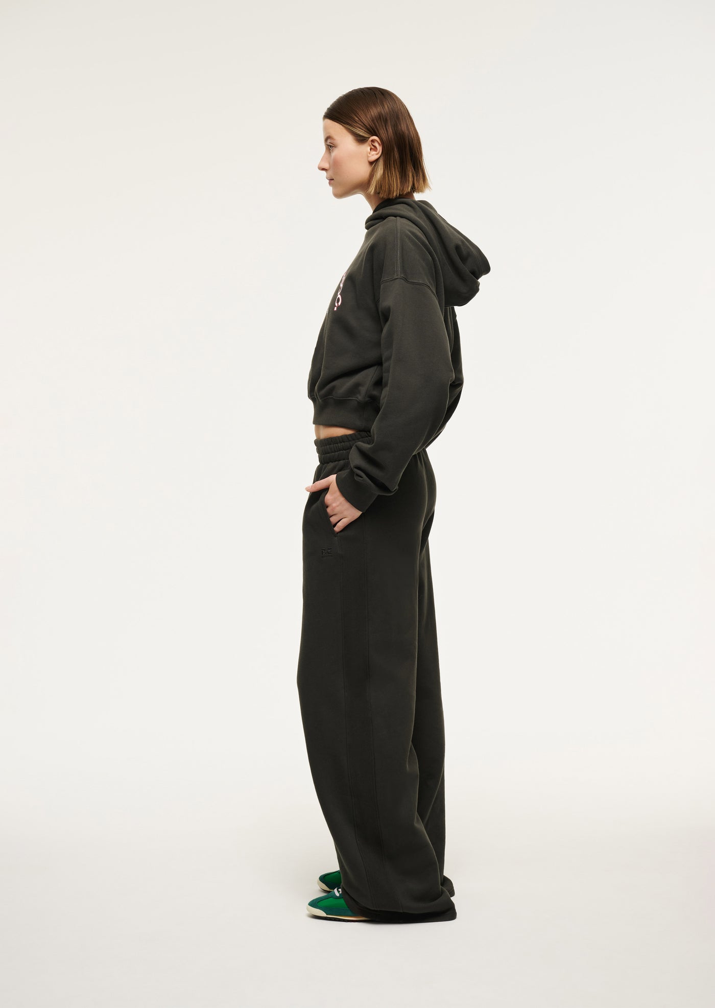 CRESCENT HOODIE IN ASPHALT