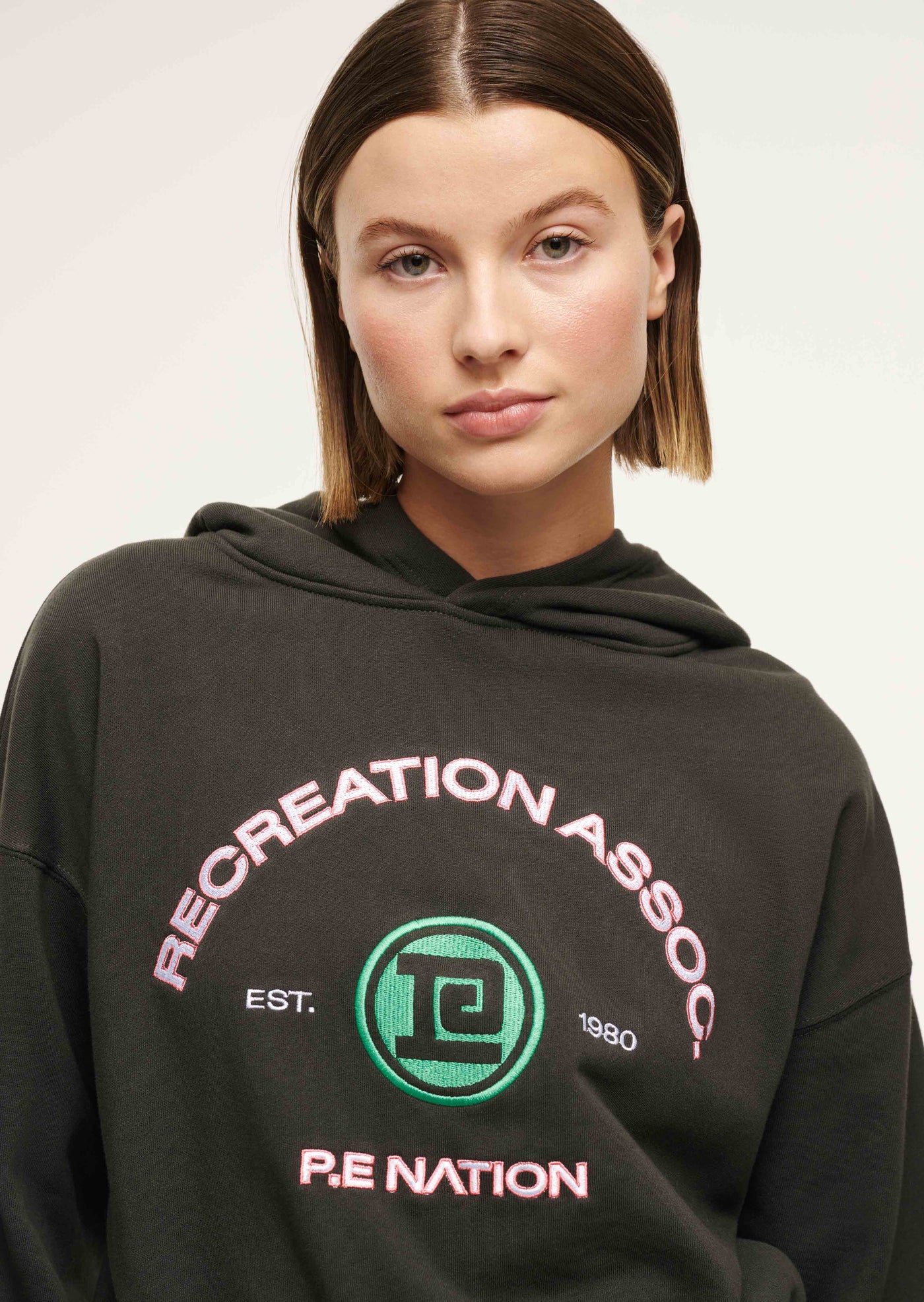 CRESCENT HOODIE IN ASPHALT