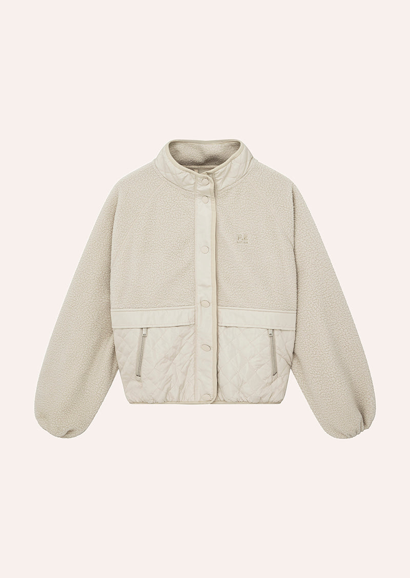 TECHNIQUE QUILT JACKET IN CLOUD