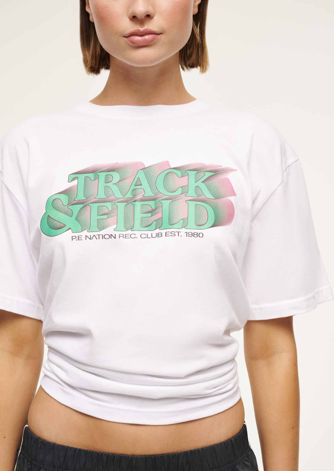 COUNTERPART TEE IN OPTIC WHITE