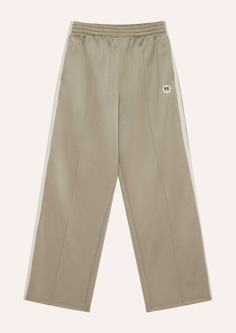 TRICOT TRACKPANT IN BISCUIT BY P.E NATION WOMENS ATHLEISURE TRACKPANT