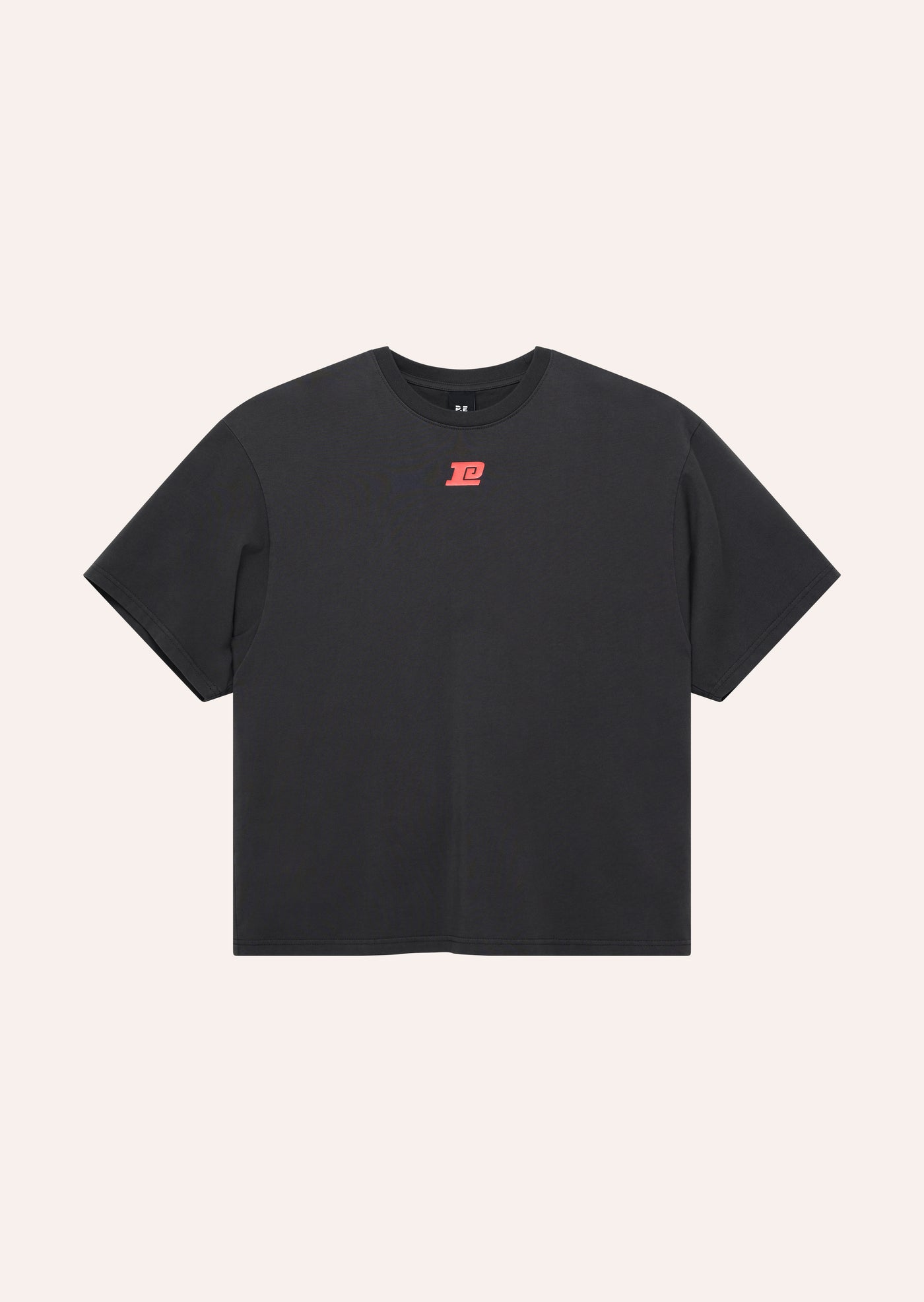 PLAYFIELD TEE IN WASHED BLACK