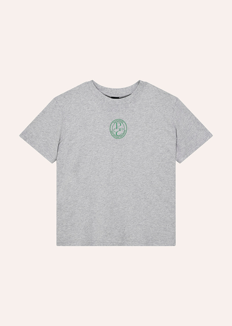 EXPOSITION 2 TEE IN GREY MARL