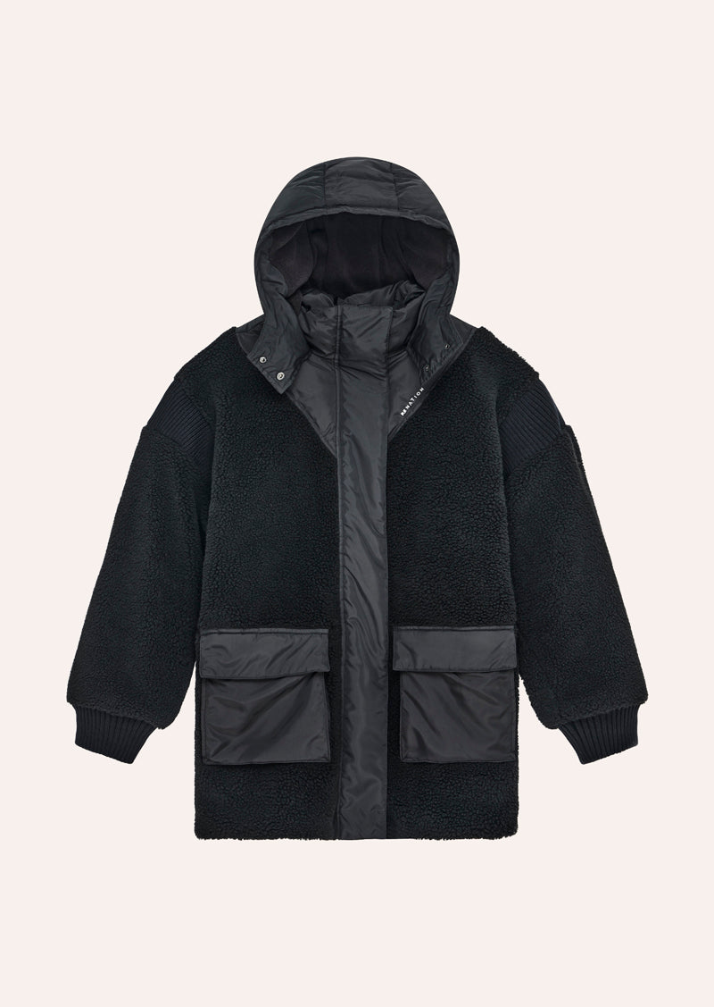 DISTRICT JACKET IN BLACK BY P.E NATION WOMENS ACTIVE JACKET