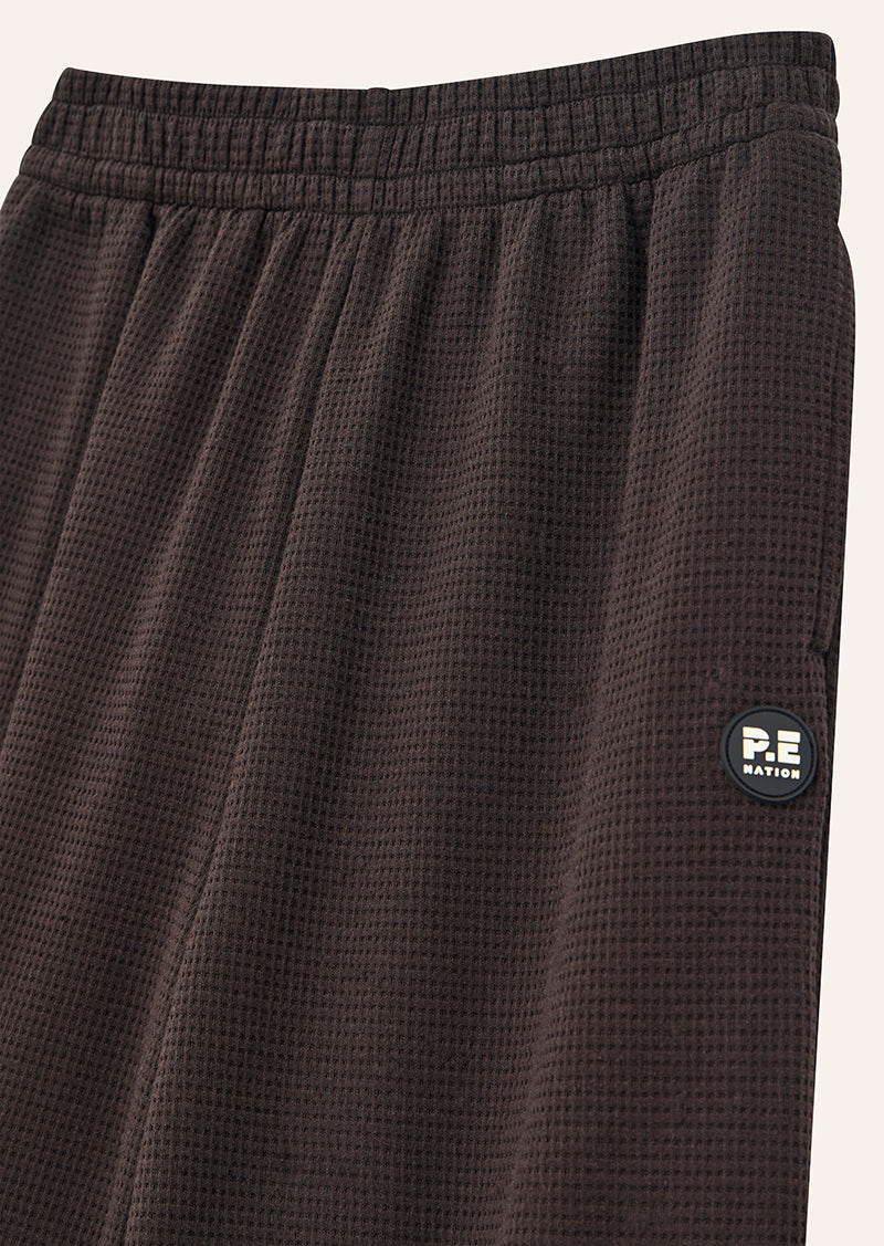 PRINTEMPS WAFFLE TRACKPANT IN LICORICE