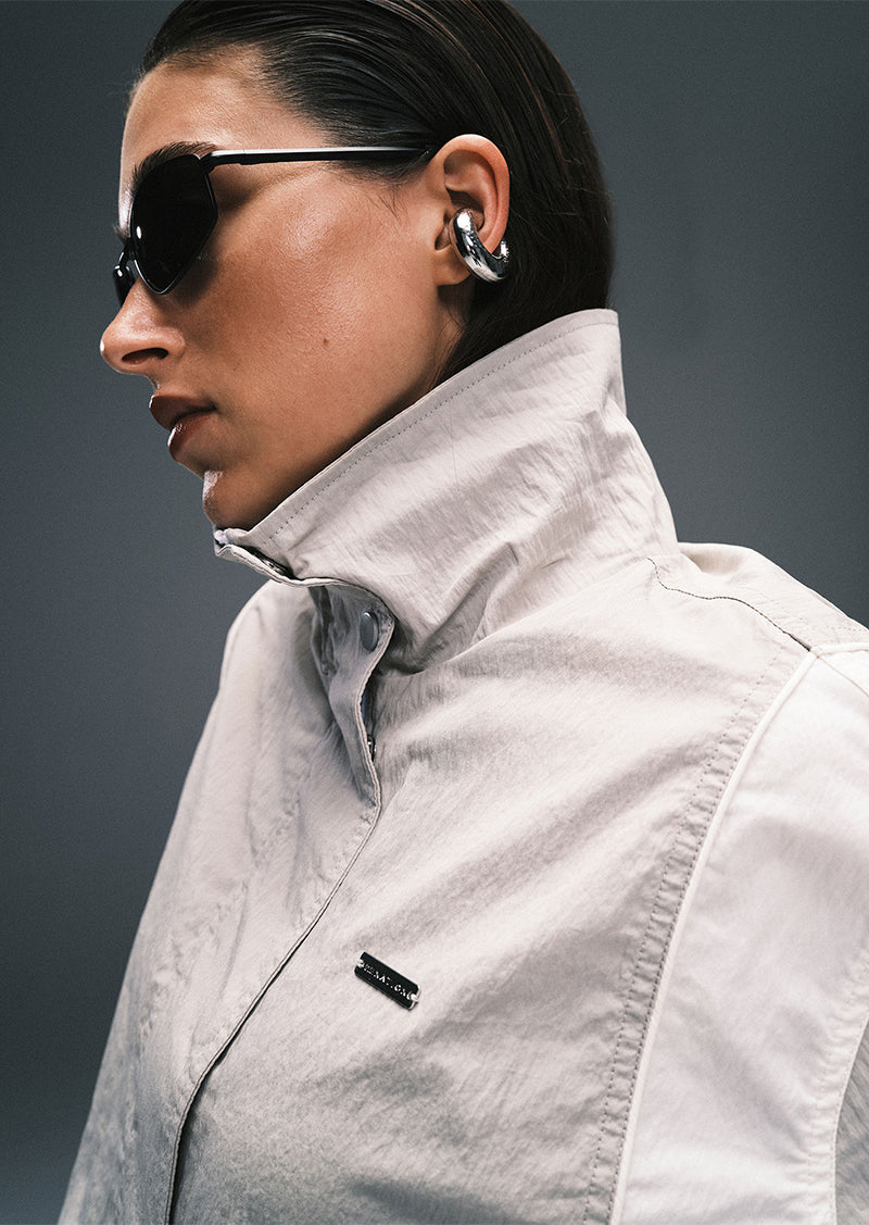 AFTERGLOW JACKET IN SILVER