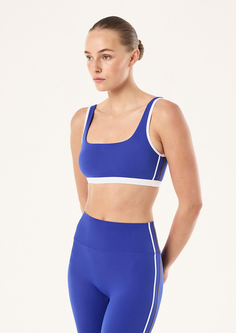 Scout Sports Bra in Deep Blue by P.E Nation