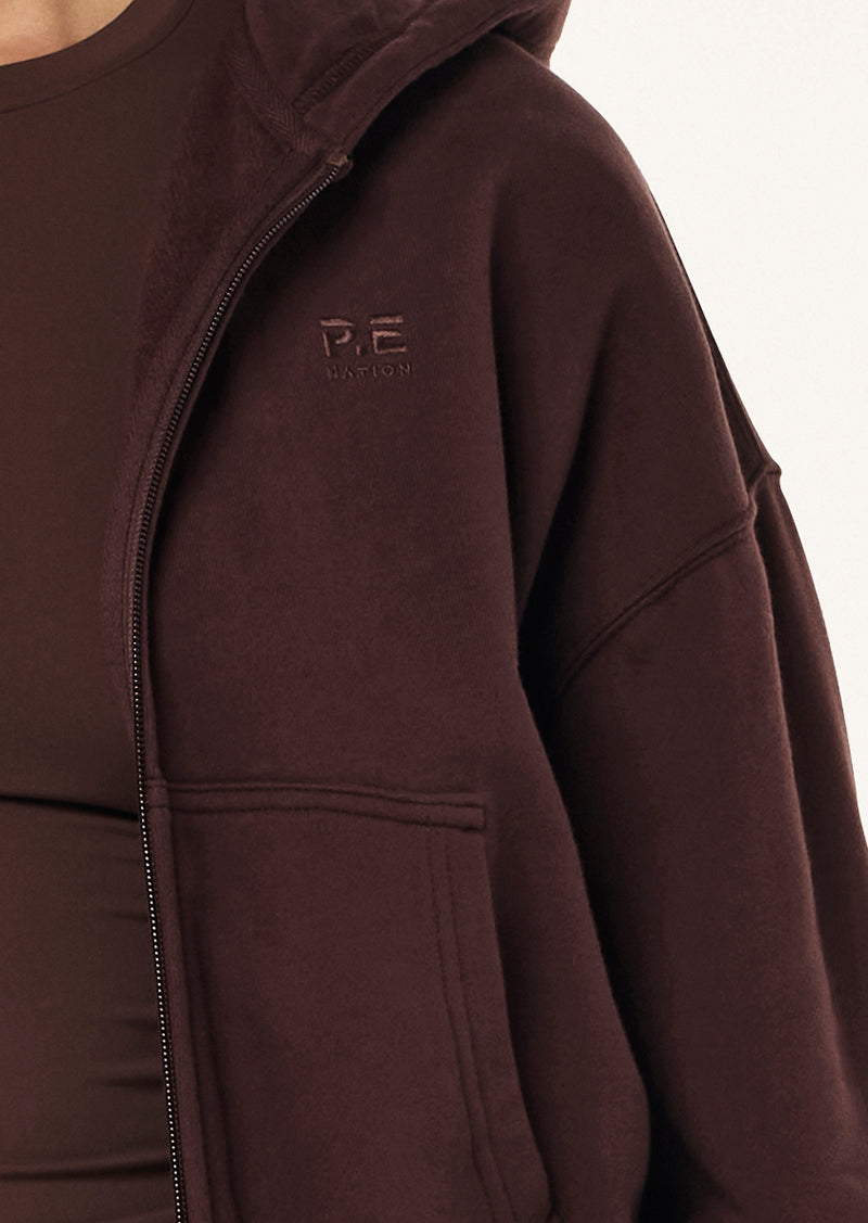ADVENTURE ZIP THROUGH IN MAHOGANY