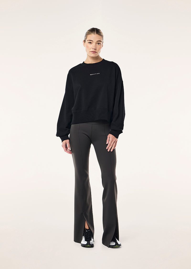 LENOX SWEAT IN BLACK