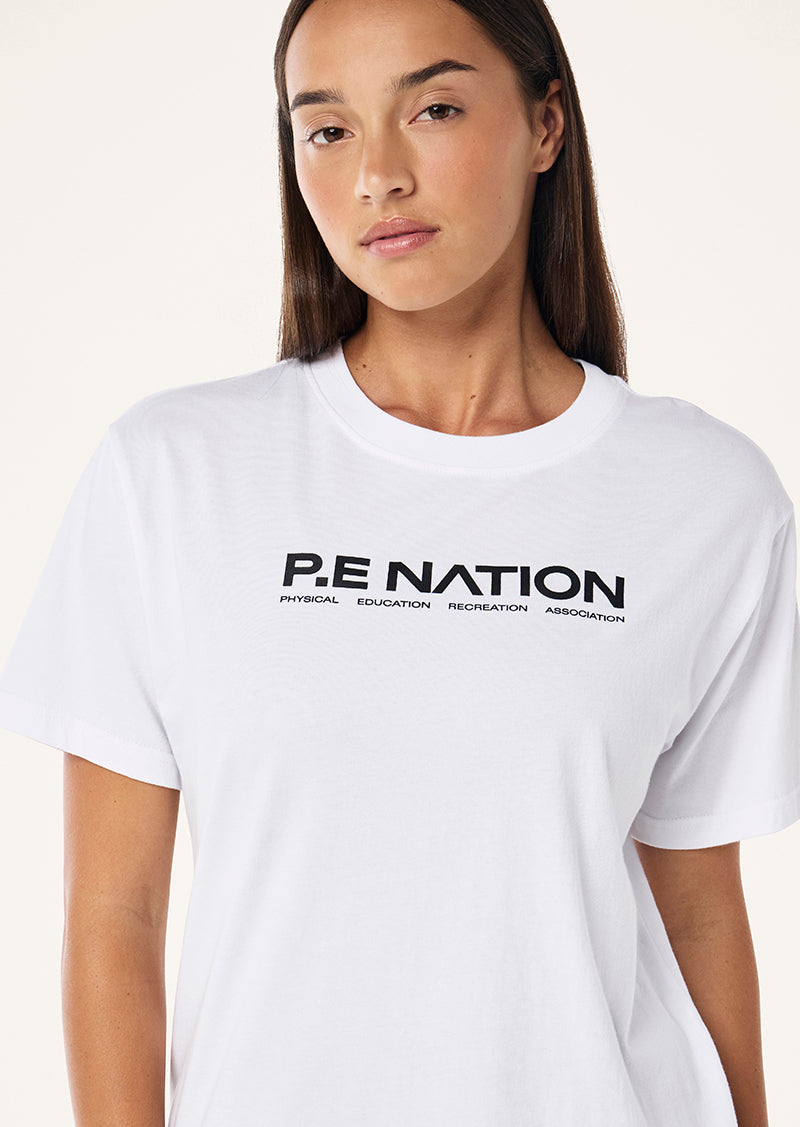 AERO SHORT SLEEVE TEE IN OPTIC WHITE