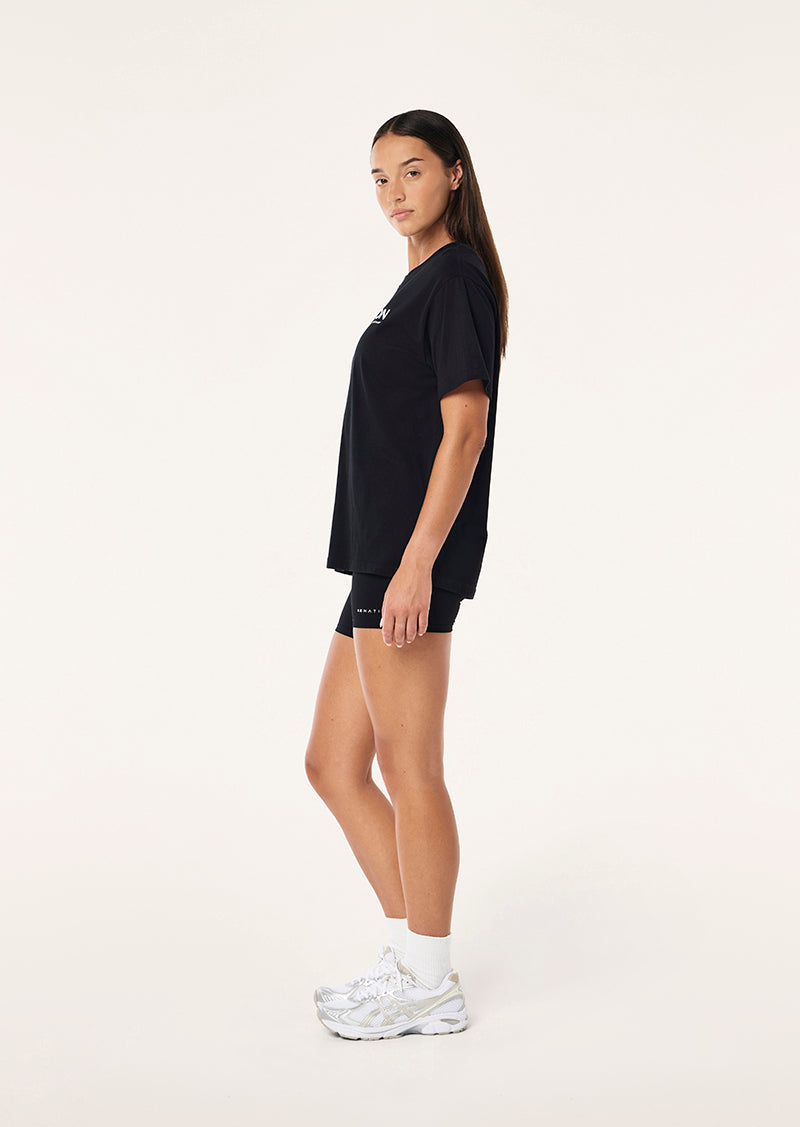 AERO SHORT SLEEVE TEE IN BLACK