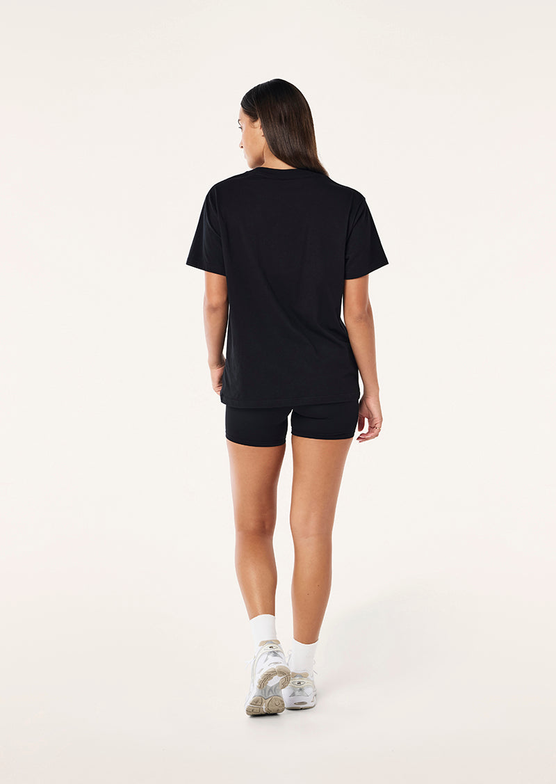 AERO SHORT SLEEVE TEE IN BLACK