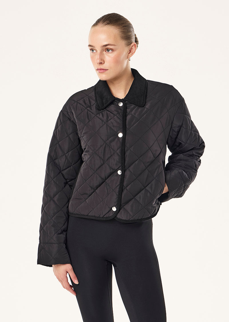 BREAKER JACKET IN BLACK BY P.E NATION