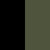 Black & Dusty Olive