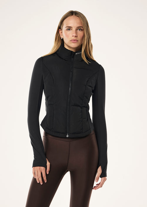 DRIFT JACKET IN BLACK BY P.E NATION