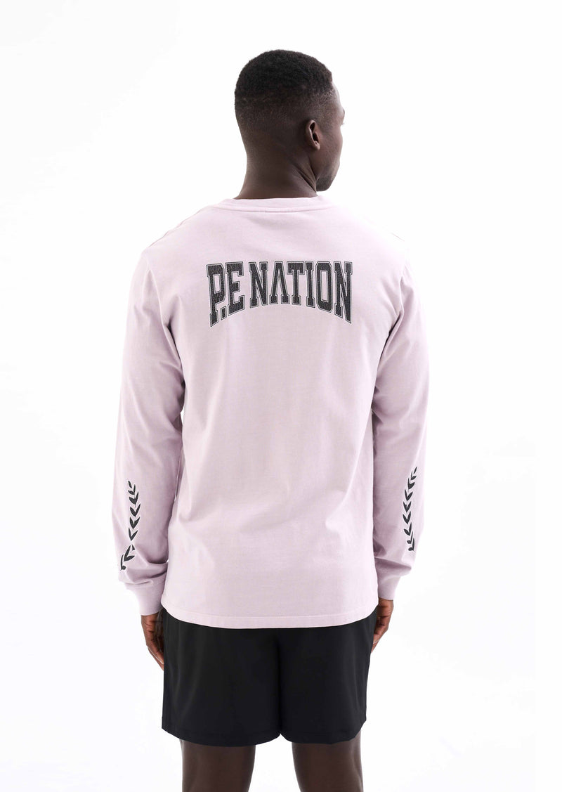 MATCH ROOM LS TEE IN IRIS