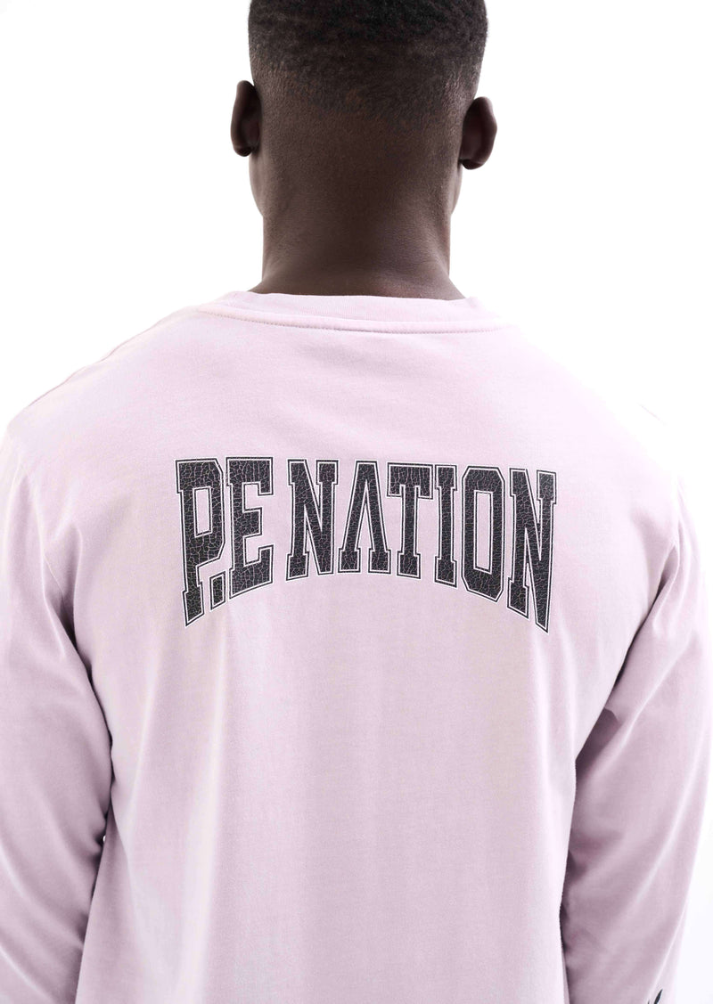 MATCH ROOM LS TEE IN IRIS
