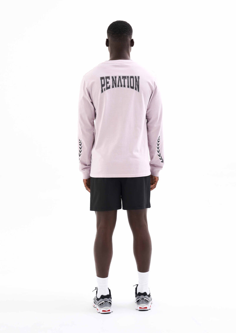 MATCH ROOM LS TEE IN IRIS