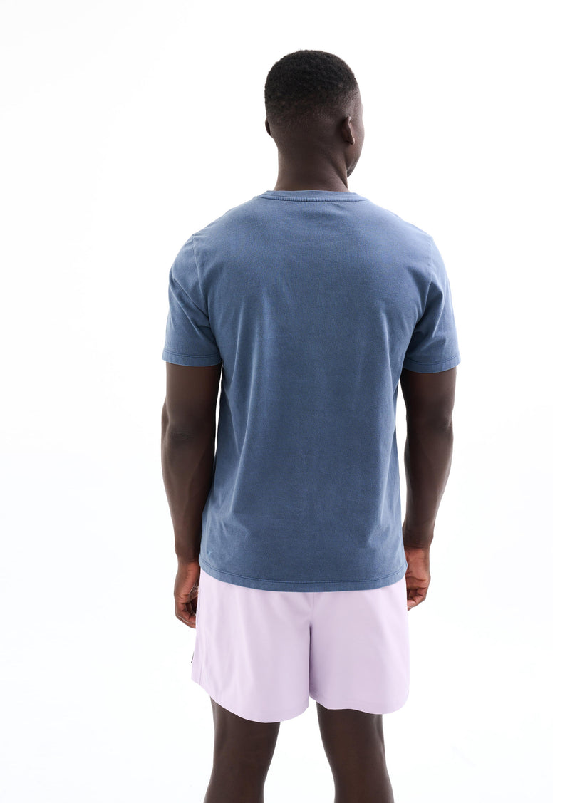 MATCH ROOM SS TEE IN INSIGNIA BLUE