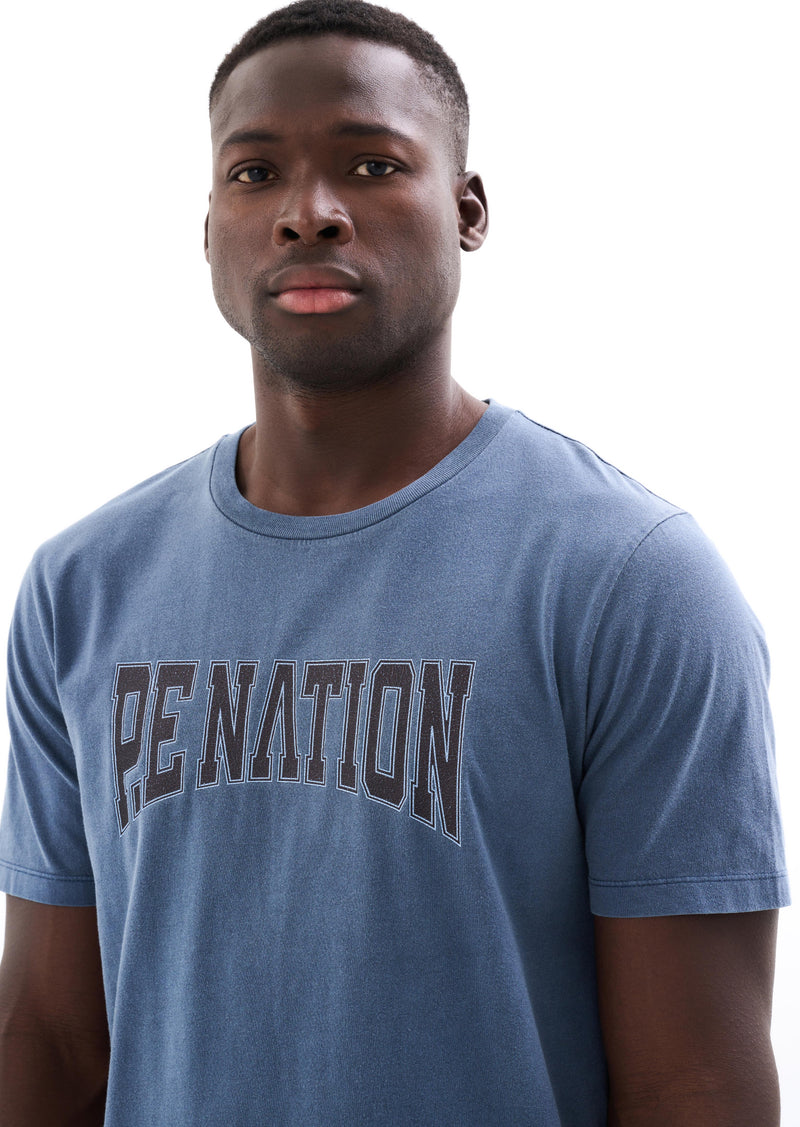 MATCH ROOM SS TEE IN INSIGNIA BLUE