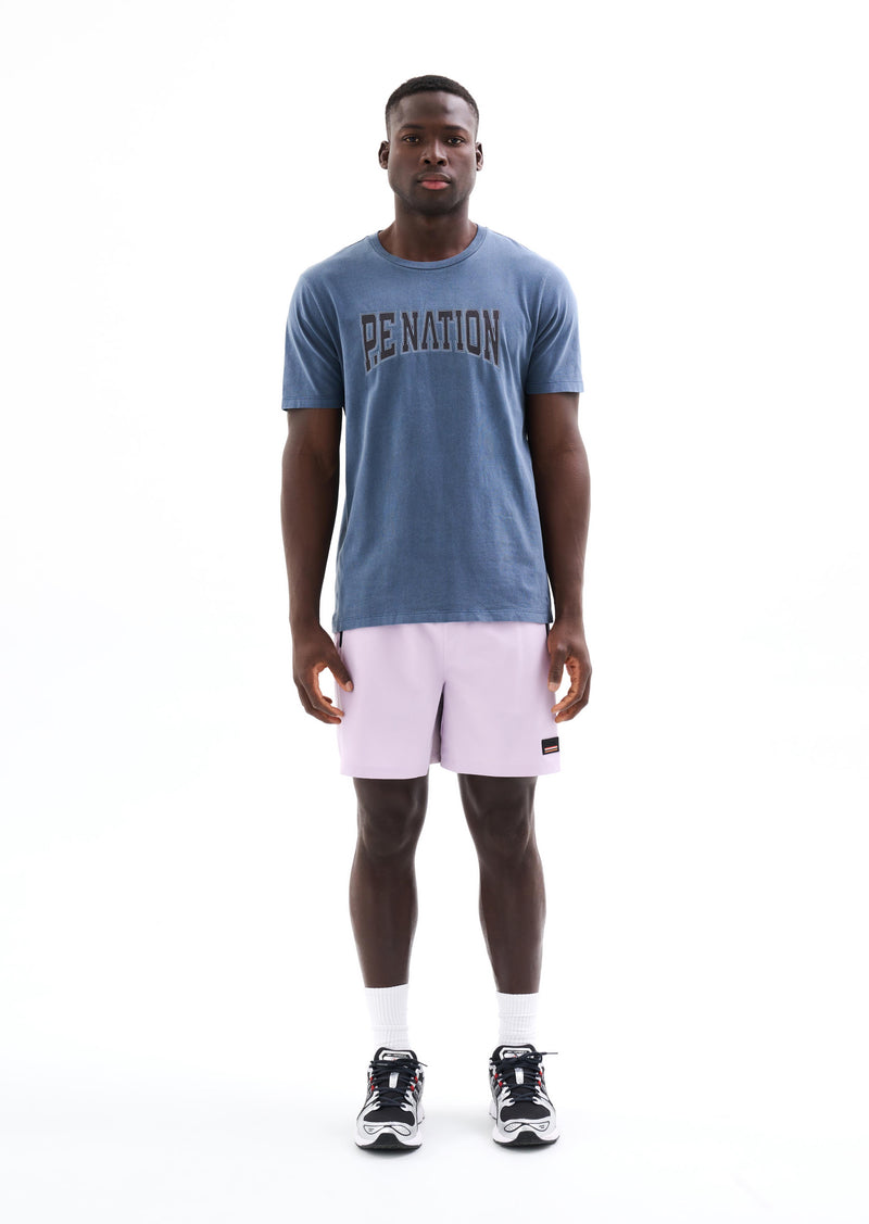 MATCH ROOM SS TEE IN INSIGNIA BLUE
