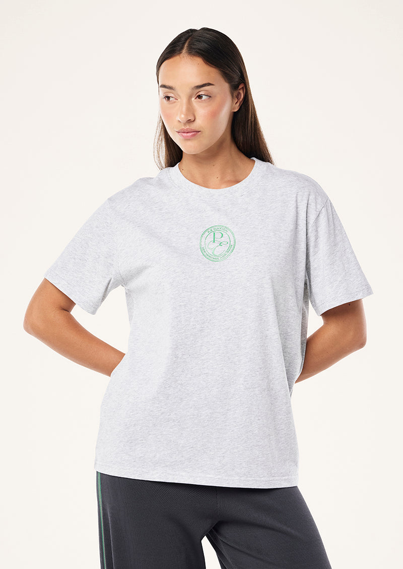 EXPOSITION 2 TEE IN GREY MARL