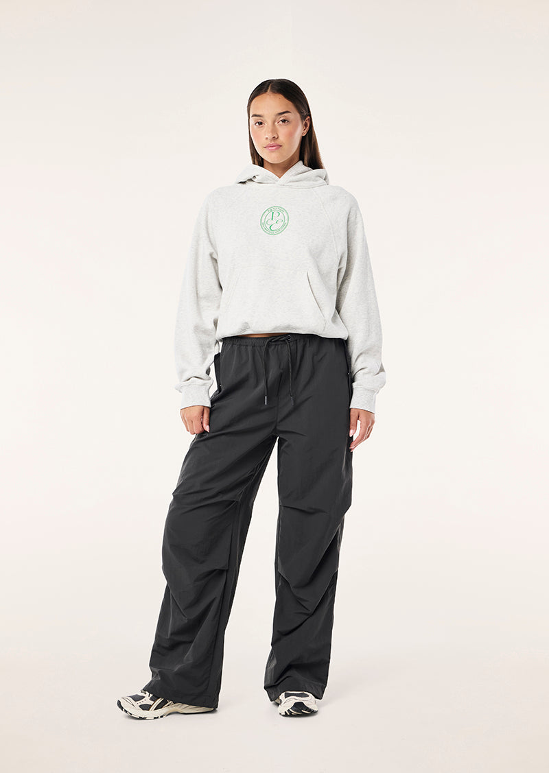 EXPOSITION HOODIE IN GREY MARLE