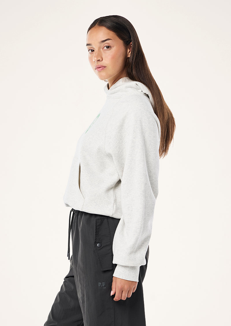 EXPOSITION HOODIE IN GREY MARLE