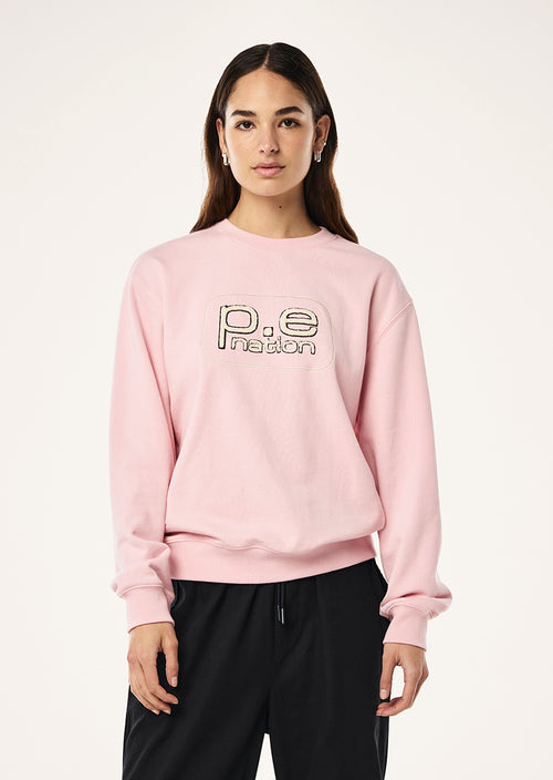 FLUX SWEAT IN CHALK PINK BY P.E NATION