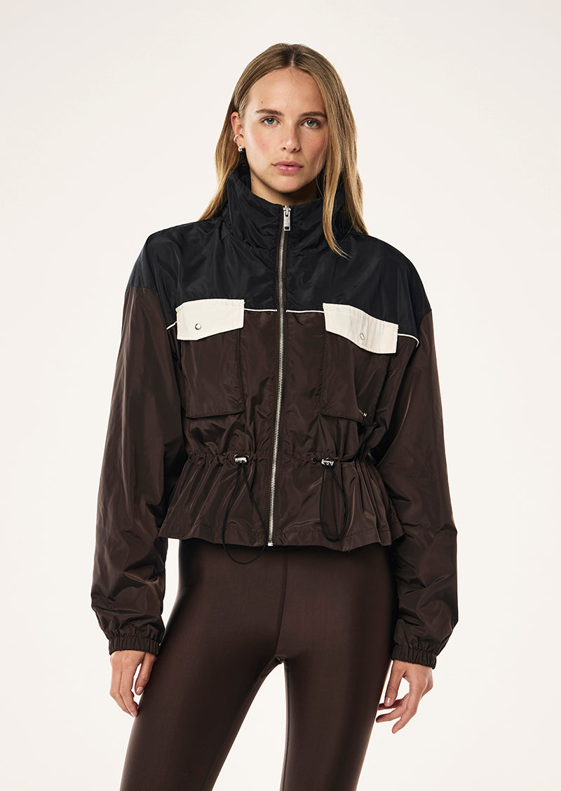 FRONTIER JACKET IN ESPRESSO BY P.E NATION