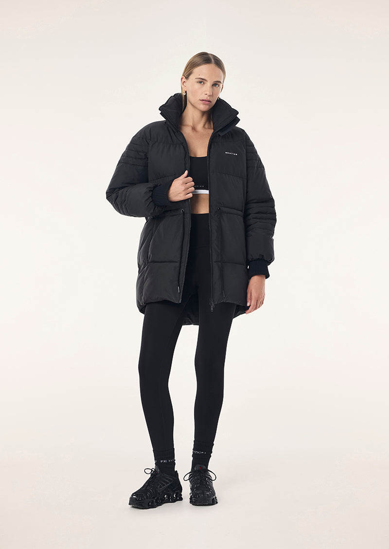 FULL COURT JACKET IN BLACK