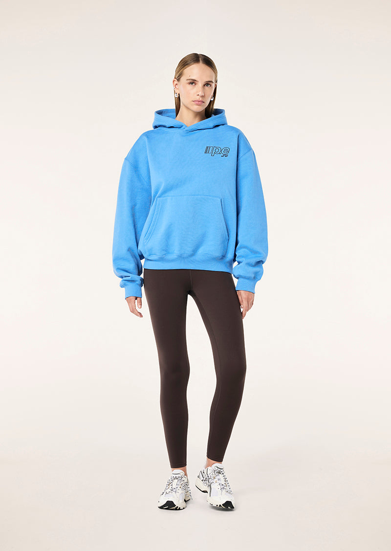 GLIDE HOODIE IN MARINA BLUE BY P.E NATION, WOMEN'S ATHLEISURE HOODIES