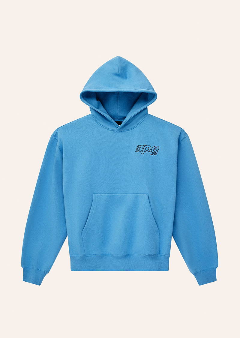 GLIDE HOODIE IN MARINA BLUE BY P.E NATION, WOMEN'S ATHLEISURE HOODIES