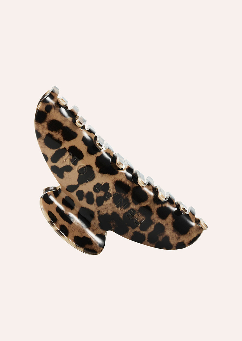 Hair Clip in Leopard Print by P.E Nation