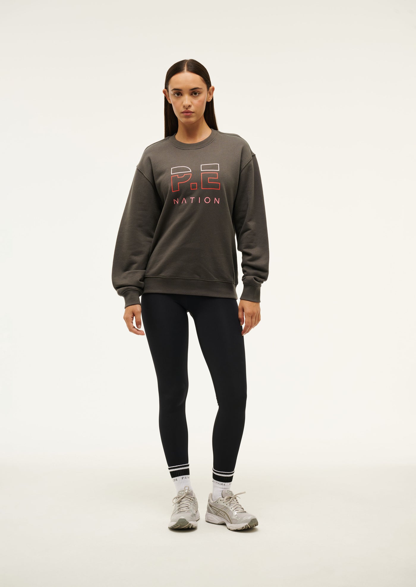 HEADS UP SWEAT IN GUNMETAL
