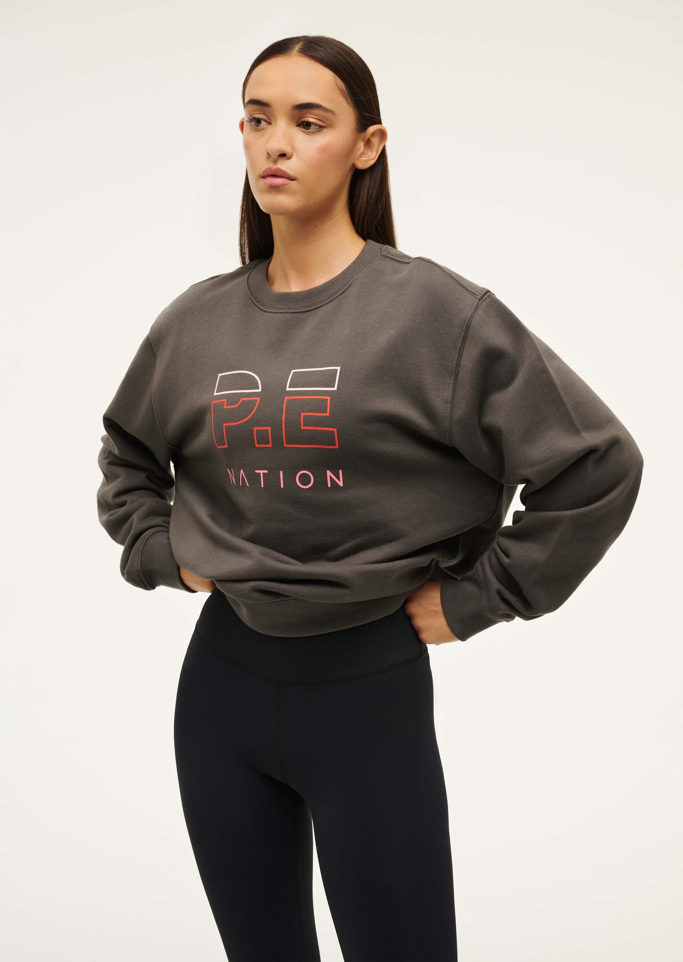 HEADS UP SWEAT IN GUNMETAL