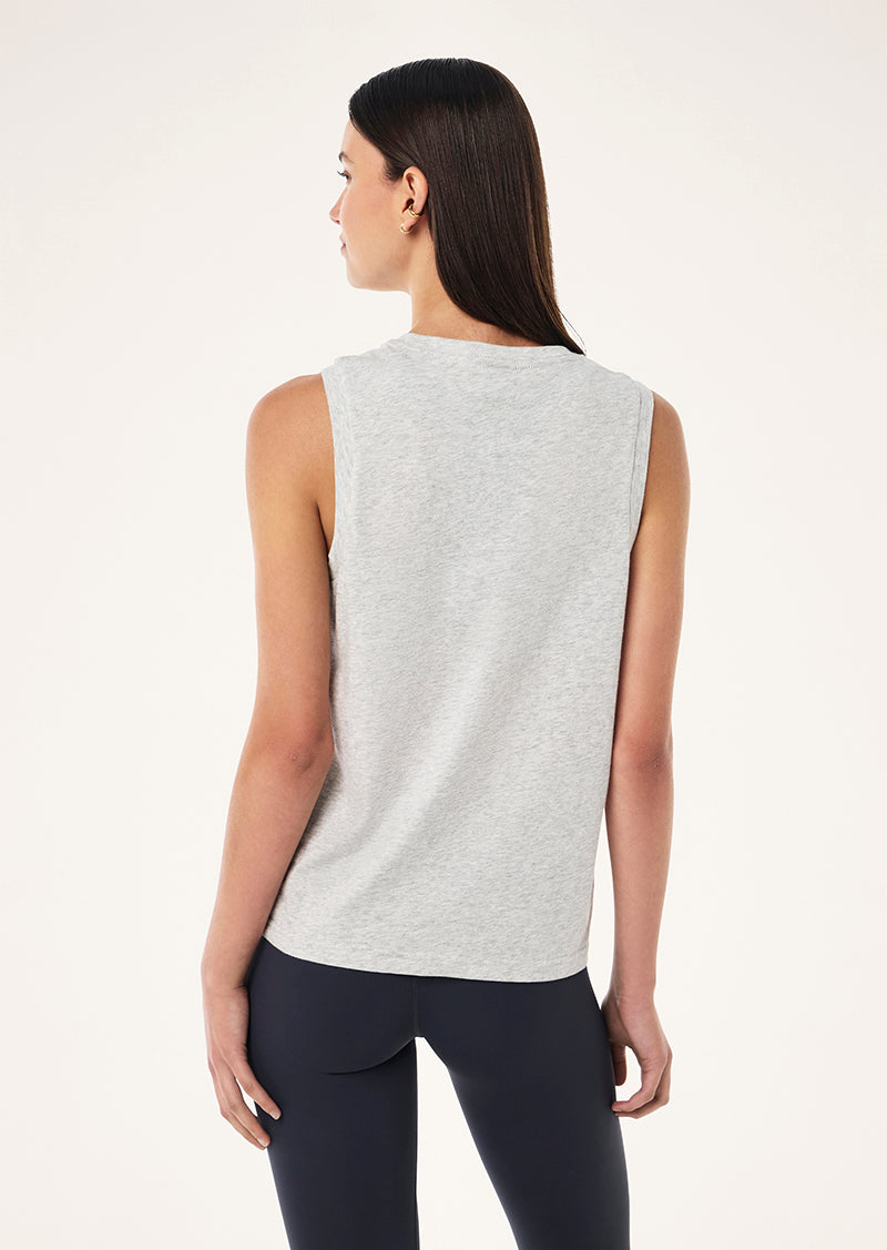 HEADS UP TANK IN GREY MARLE