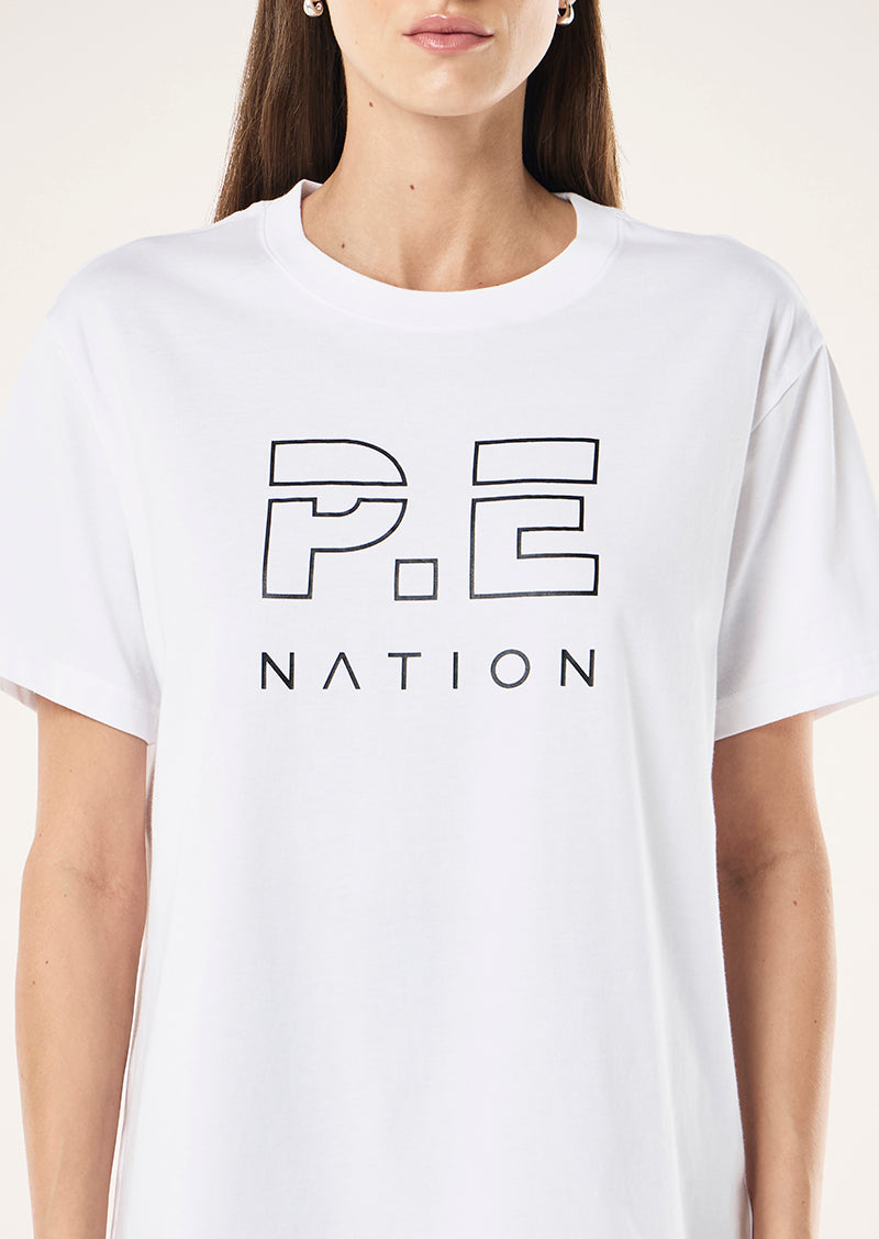 HEADS UP TEE IN OPTIC WHITE