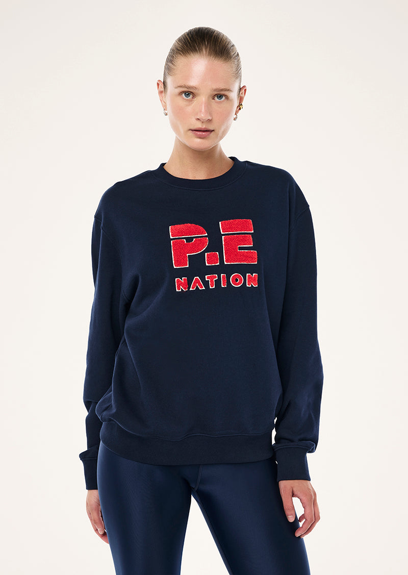 HEADS+UP+BOUCLE+SWEAT_243F434_DARK+NAVY++STRAWBERRY-1_1