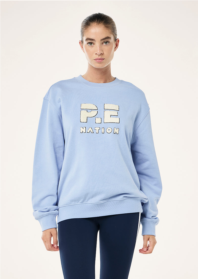 HEADS+UP+BOUCLE+SWEAT_243F434_DUSTY+BLUE-744_1