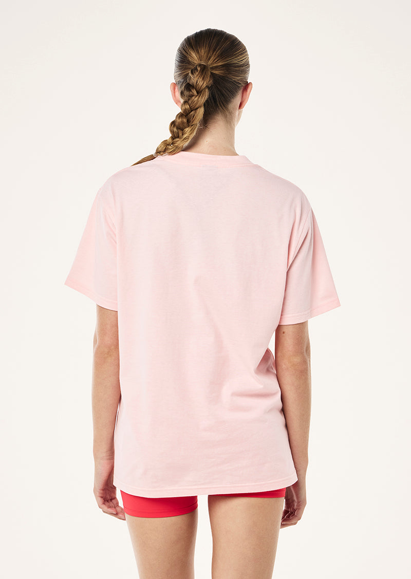 HEADS UP TEE IN CRYSTAL ROSE