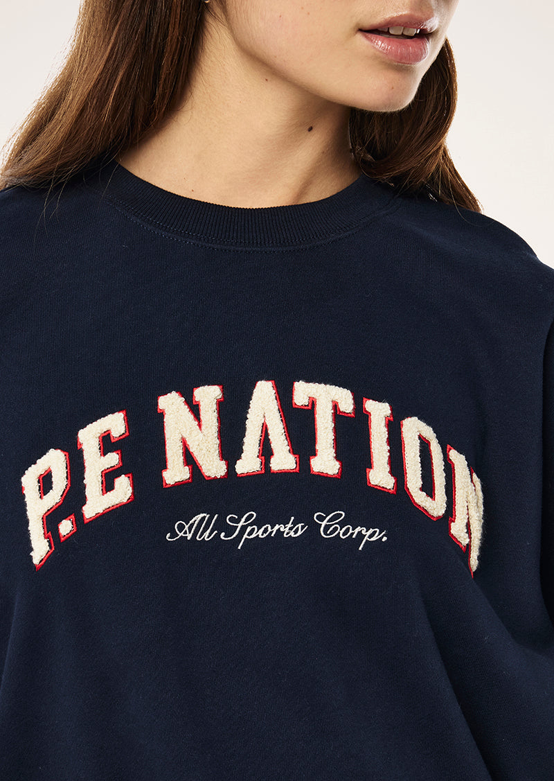 Heritage Sweat | Dark Navy | P.E Nation