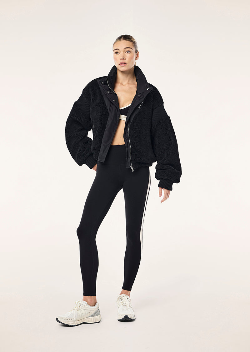 HIGHGATE FULL LENGTH LEGGING IN BLACK & CLOUD