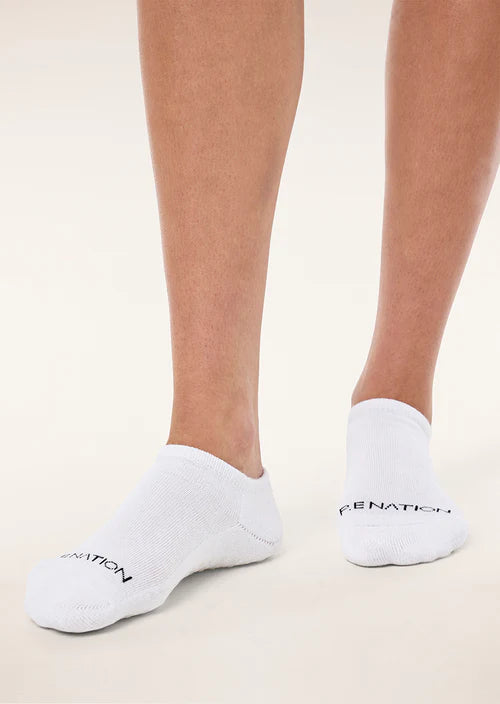 HOMAGE GRIP SOCK IN OPTIC WHITE
