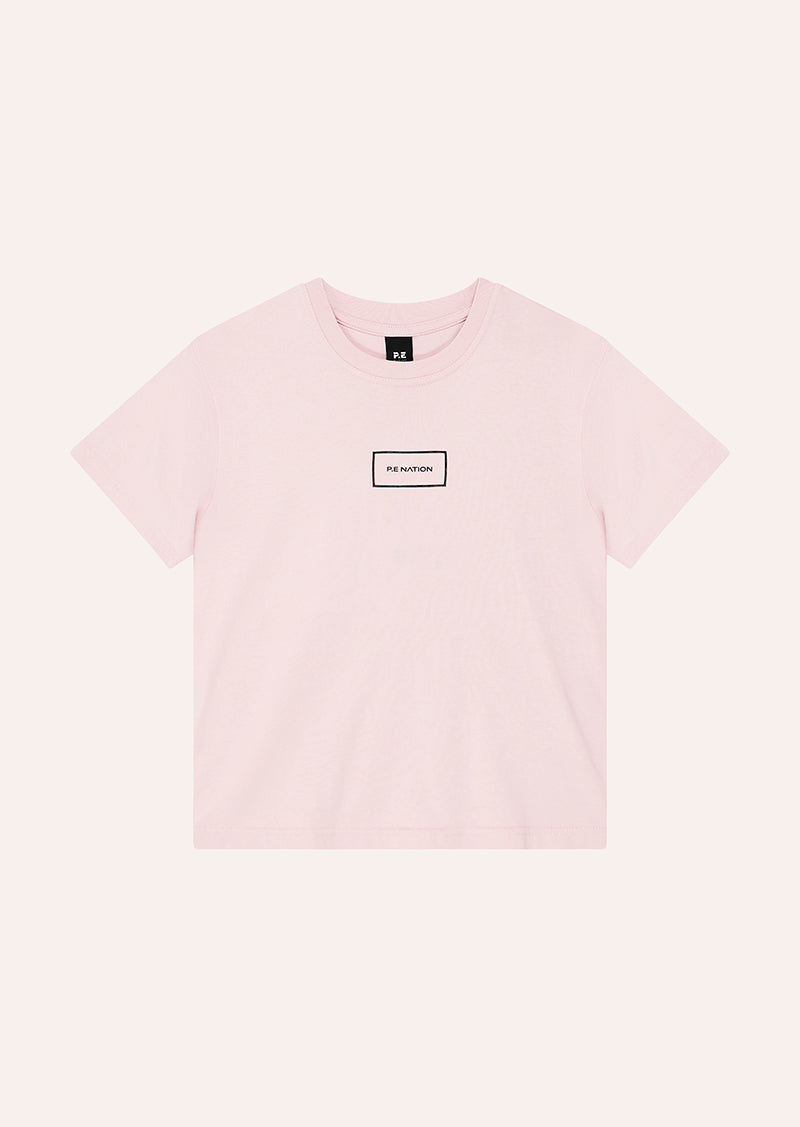 KITE TEE IN WASHED CHALK PINK