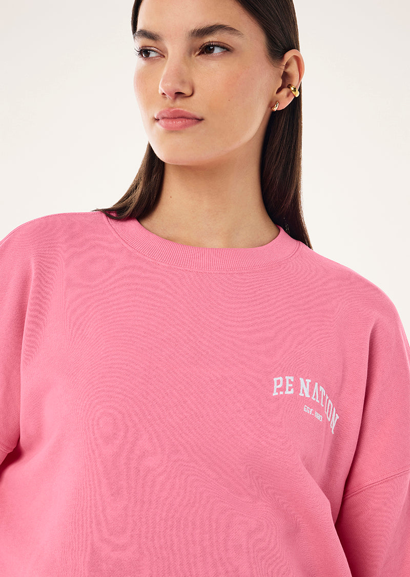 LEGACY SWEAT IN PINK LEMONADE