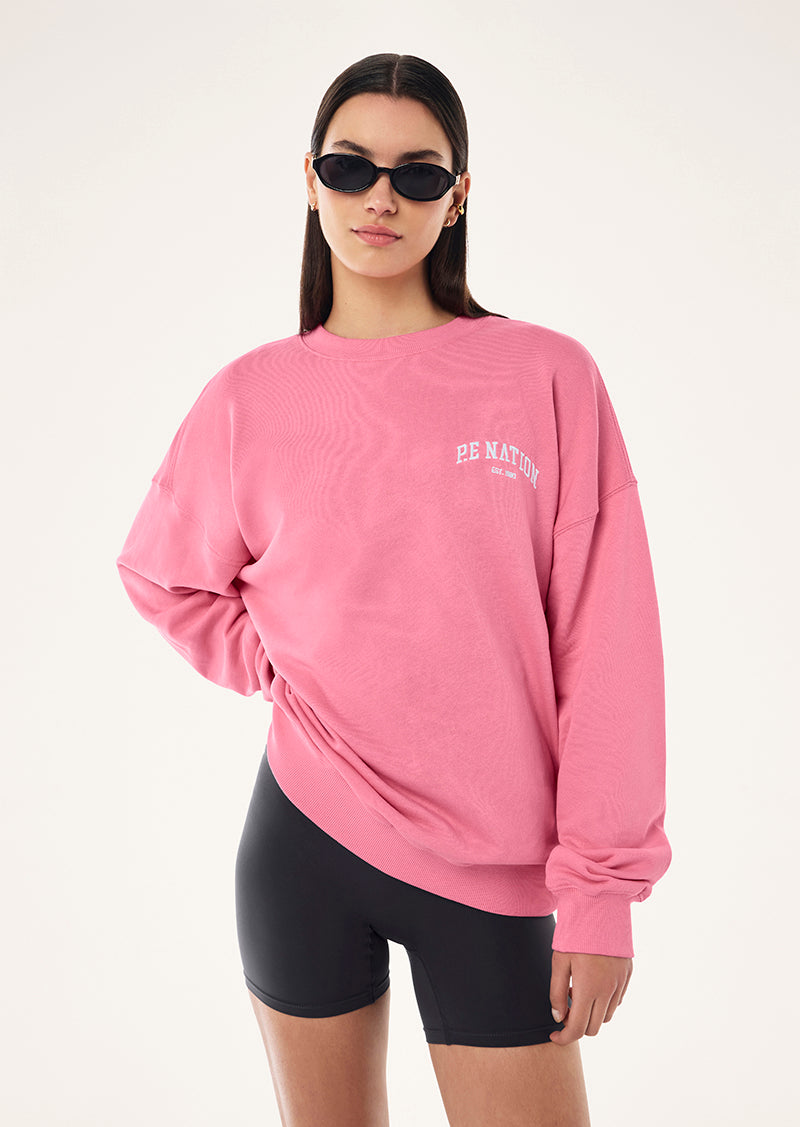 LEGACY SWEAT IN PINK LEMONADE